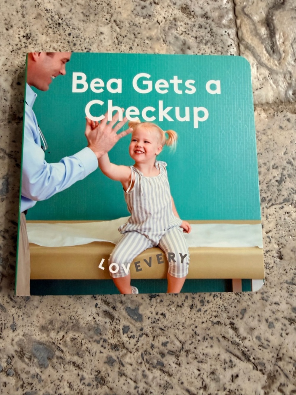Lovevery Bea Gets a Checkup Board Book - Teal